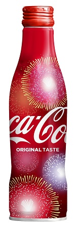 「コカ・コーラ」スリムボトル ２０１８年 花火デザイン ２５０ｍｌ.jpg